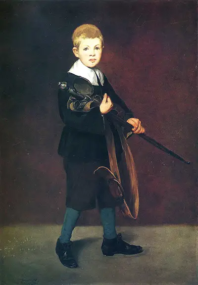 Boy with a Sword Edouard Manet